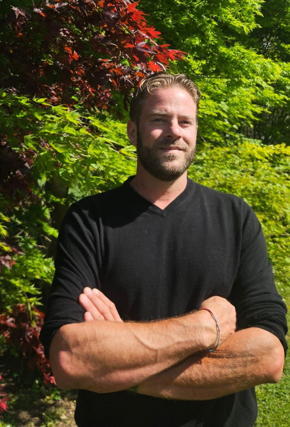 Portrait de David, jardinier paysagiste à Argelès-Gazost